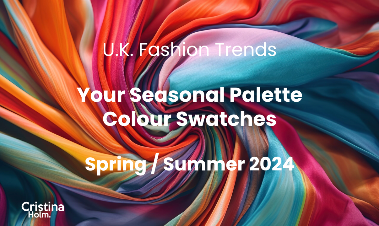 UK Fashion - Your Seasonal Colour Palette for Spring Summer 2024