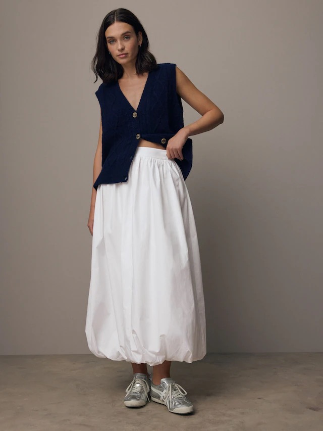 Bubble Hem skirt - Spring Summer fashion trend 2025