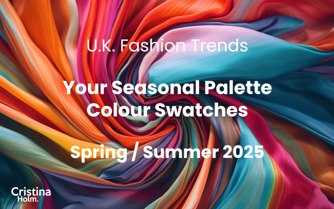 Spring Summer 2025 - Your Seasonal Palette Colour Swatches for UK Fashion