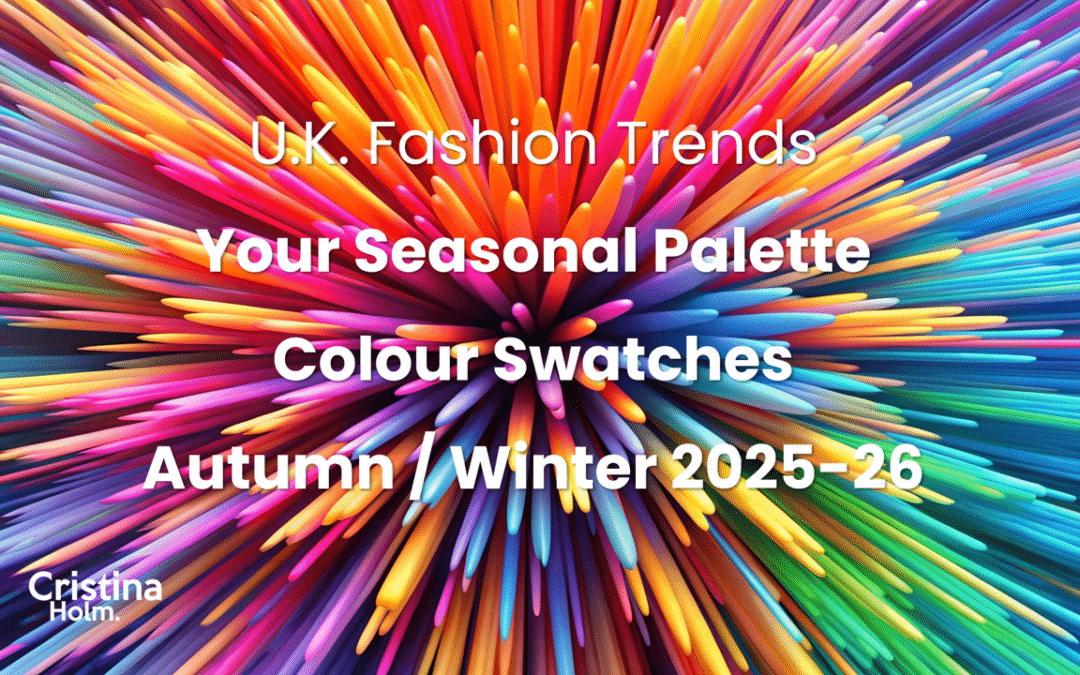 UK Fashion – Your Seasonal COLOUR swatches for Autumn Winter 2025-26
