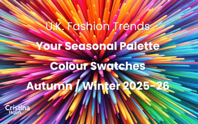 UK Fashion – Your Seasonal COLOUR swatches for Autumn Winter 2025-26